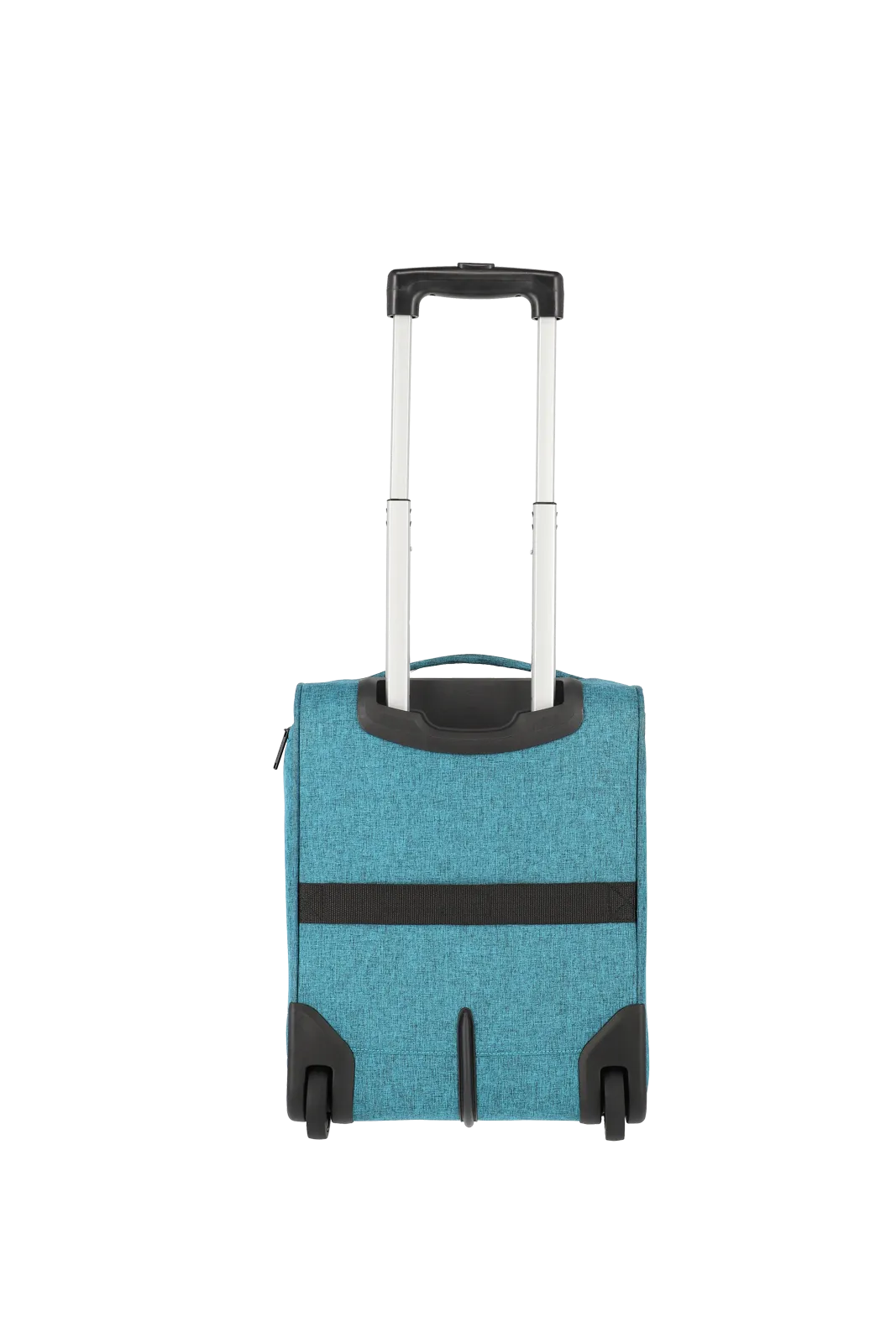 Ein travelite Koffer der Serie Cabin Rückansicht Größe S 43cm in petrol