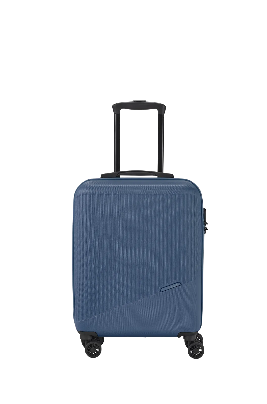 Ein travelite Koffer der Serie Bali Frontansicht Größe S 55cm in blau