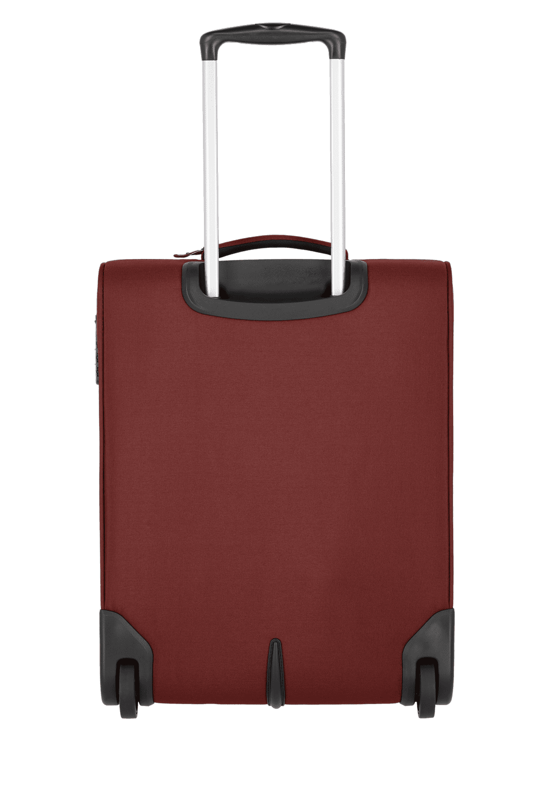 Ein travelite Koffer der Serie Cabin Rückansicht Größe S 52cm in bordeaux