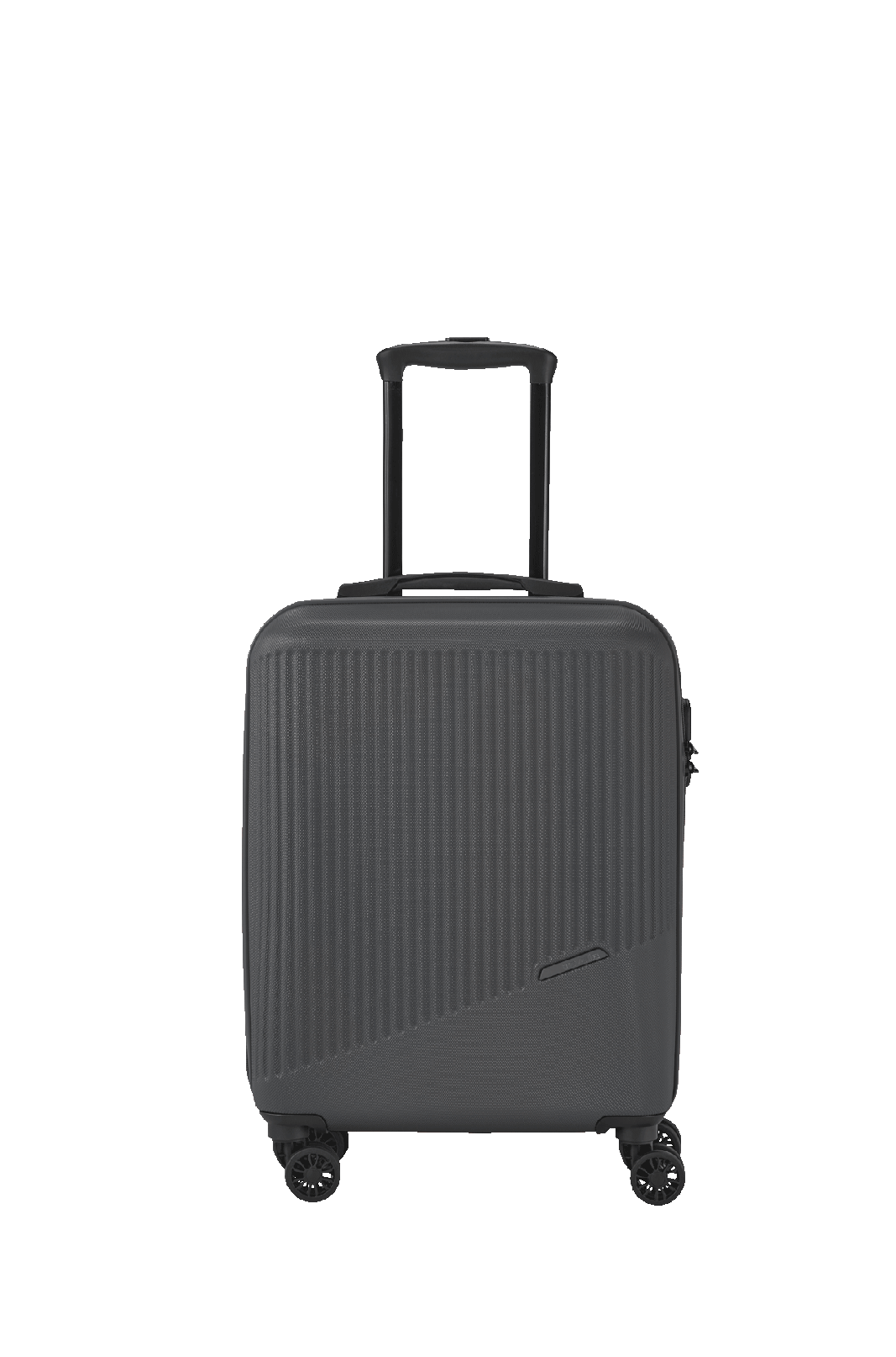 Ein travelite Koffer der Serie Bali Frontansicht Gr. S (55cm) in anthrazit