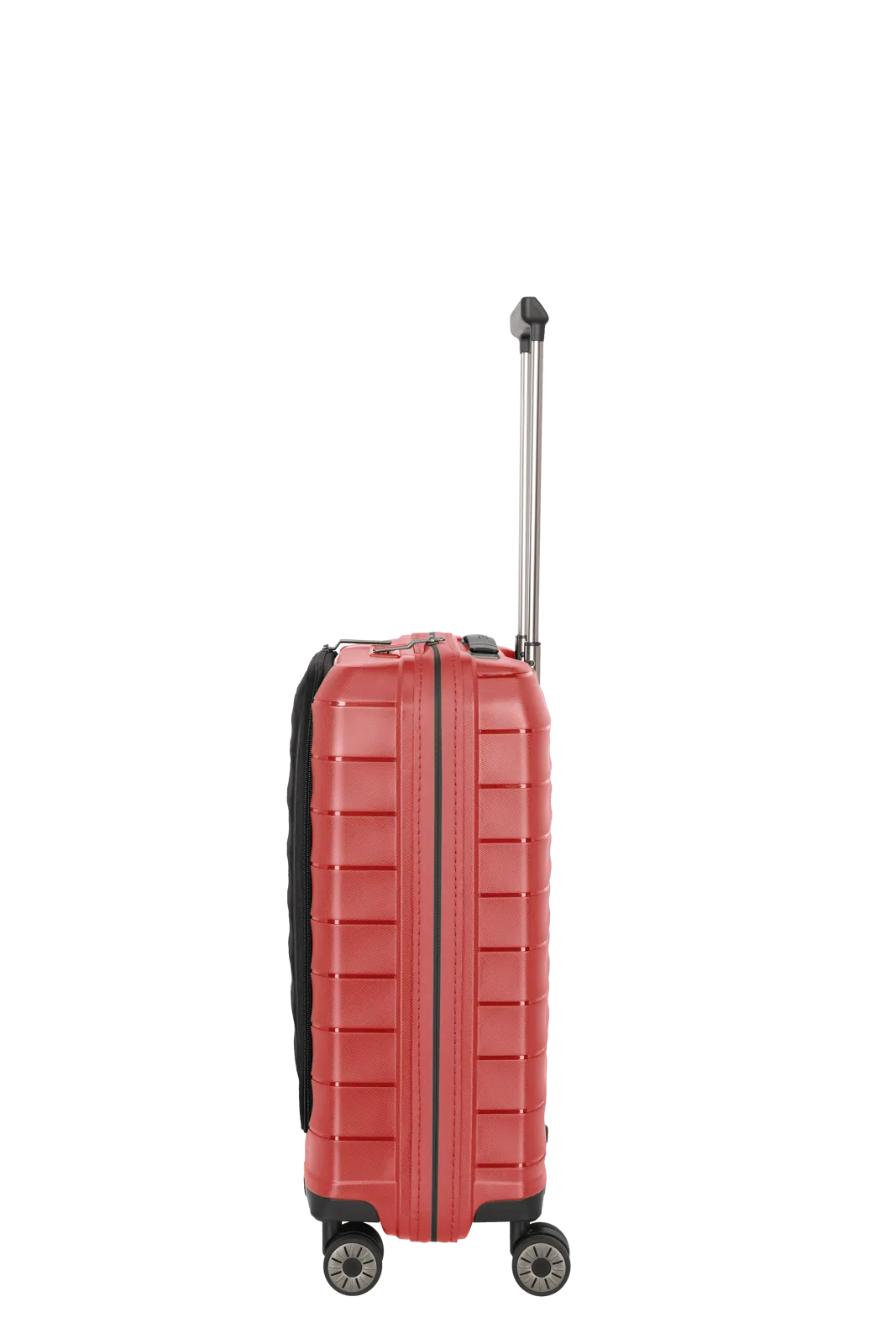 travelite Mooby Trolley S mit Vortasche in Rot Seitenansicht rechts