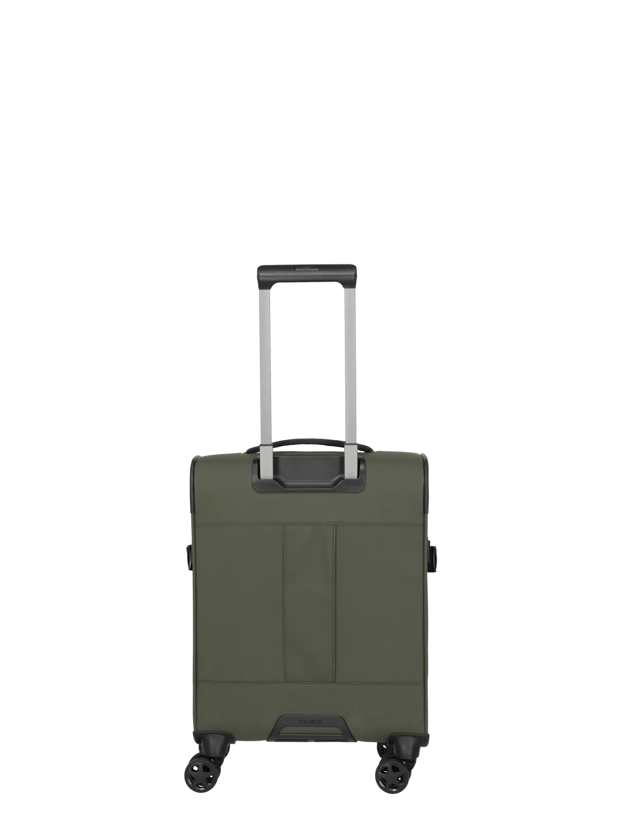 Ein travelite Koffer der Serie Briize Größe S 55cm Rückansicht in khaki