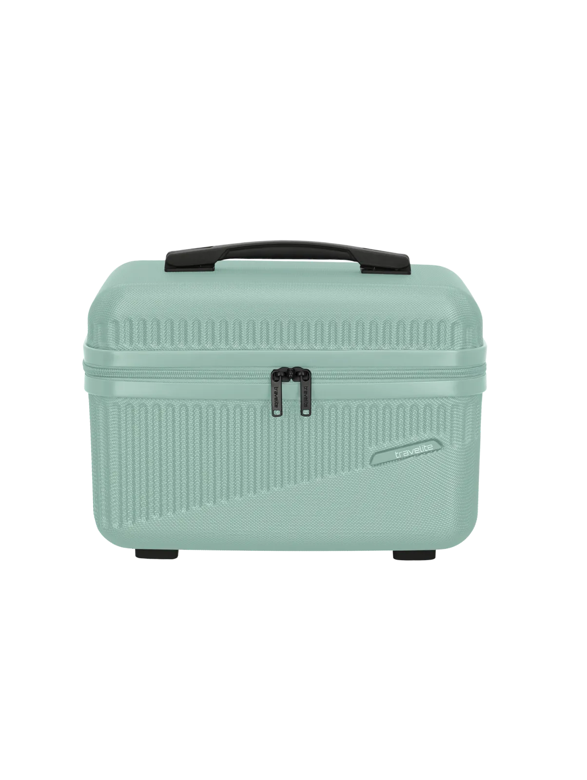 Ein travelite Beautycase der Serie Bali Frontansicht in mint