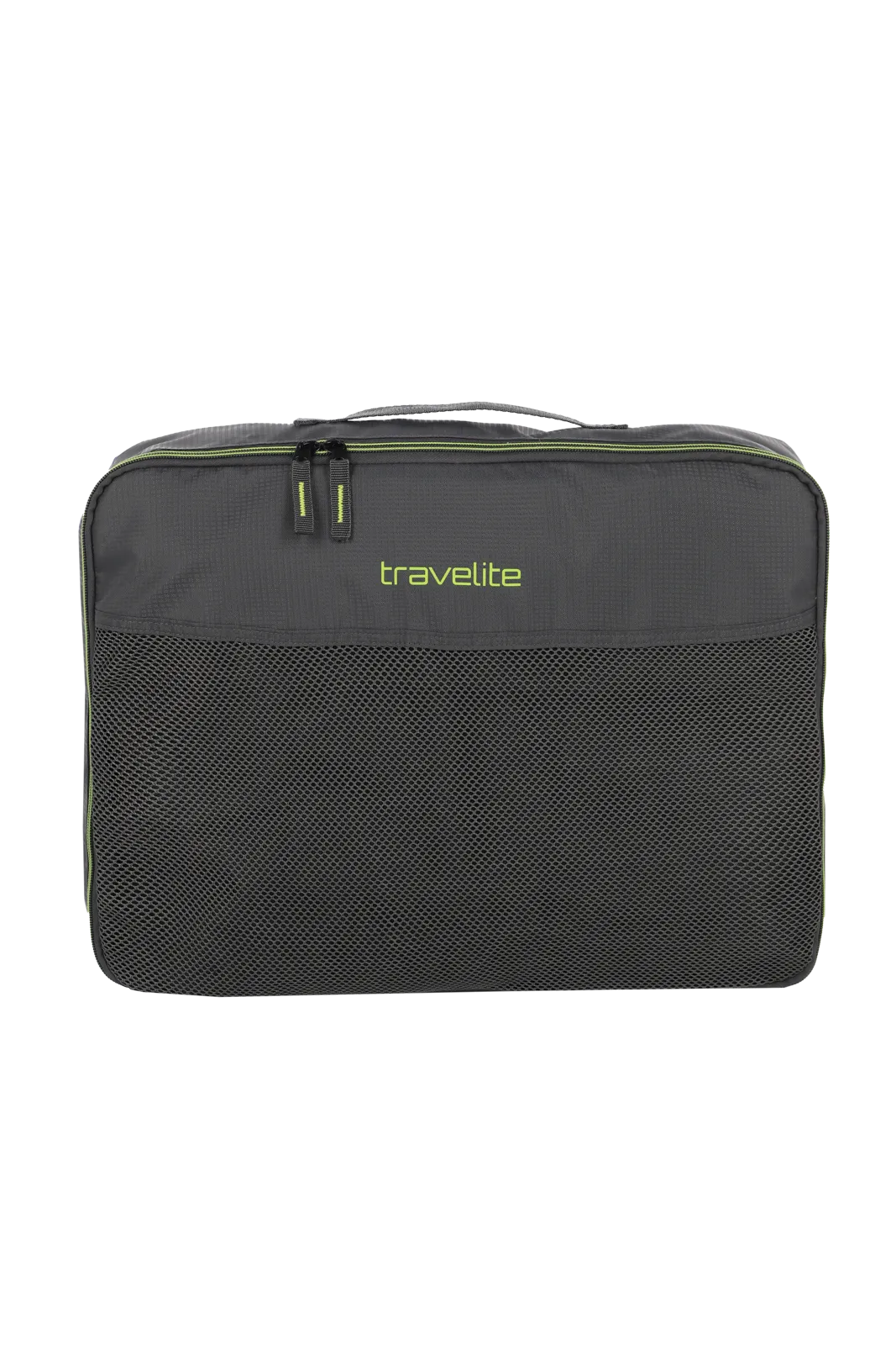 travelite Accessoires packing Cubes Frontansicht einzeln in anthrazit