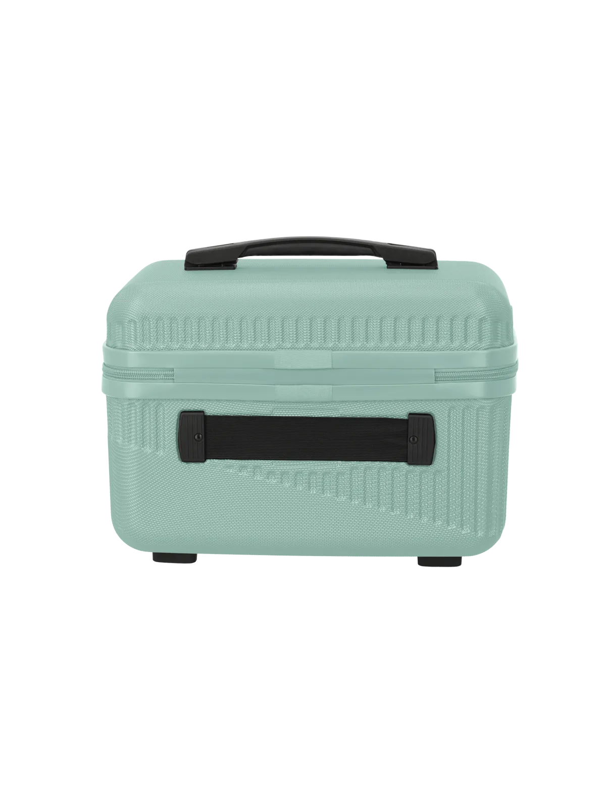 Ein travelite Beautycase der Serie Bali Rückansicht in mint